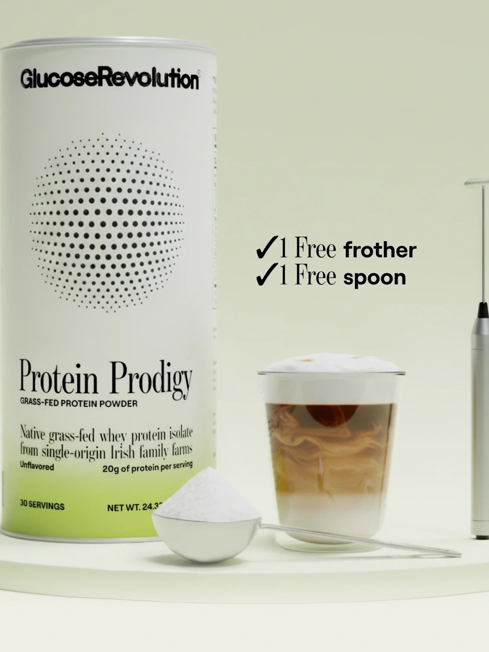 Glucose Goddess Protein Prodigy Protein Powder NEW IN BOX NEVER EVEN OPENED